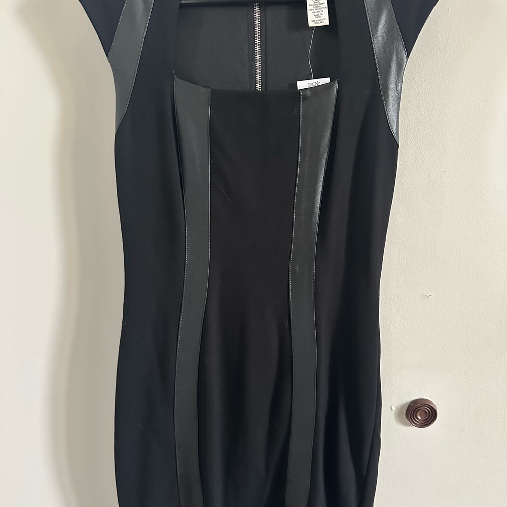 Cache Black Rayon Blend Dress